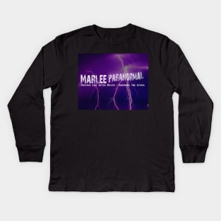 Marlee Paranormal Logo and Slogan Kids Long Sleeve T-Shirt